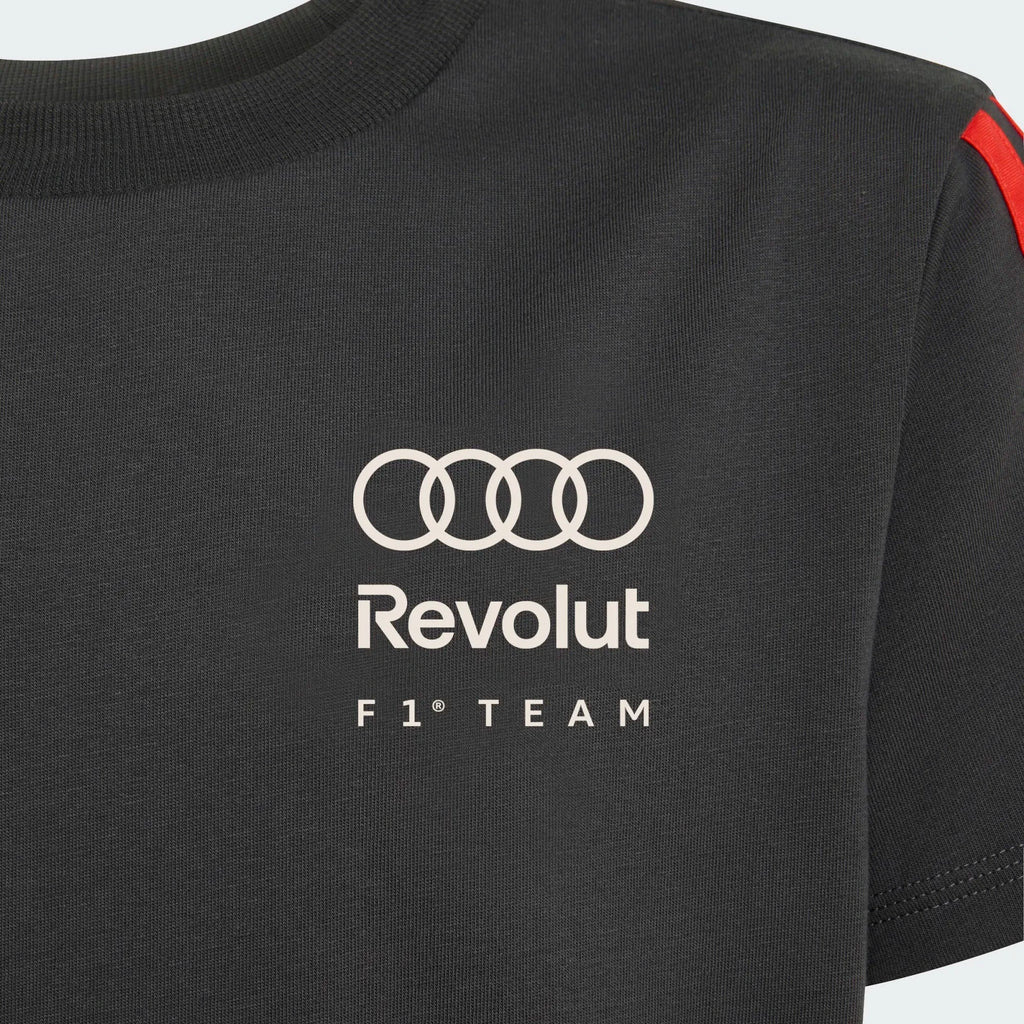 Audi Formula One Kids DNA T-Shirt - Youth Black T-shirts Audi F1 