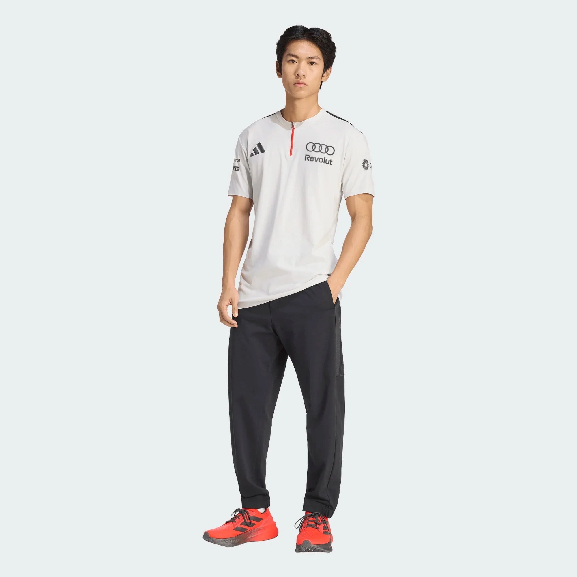 Audi Formula One Men's 2026 Team Engineers Polo Shirt - White Polos Audi F1 