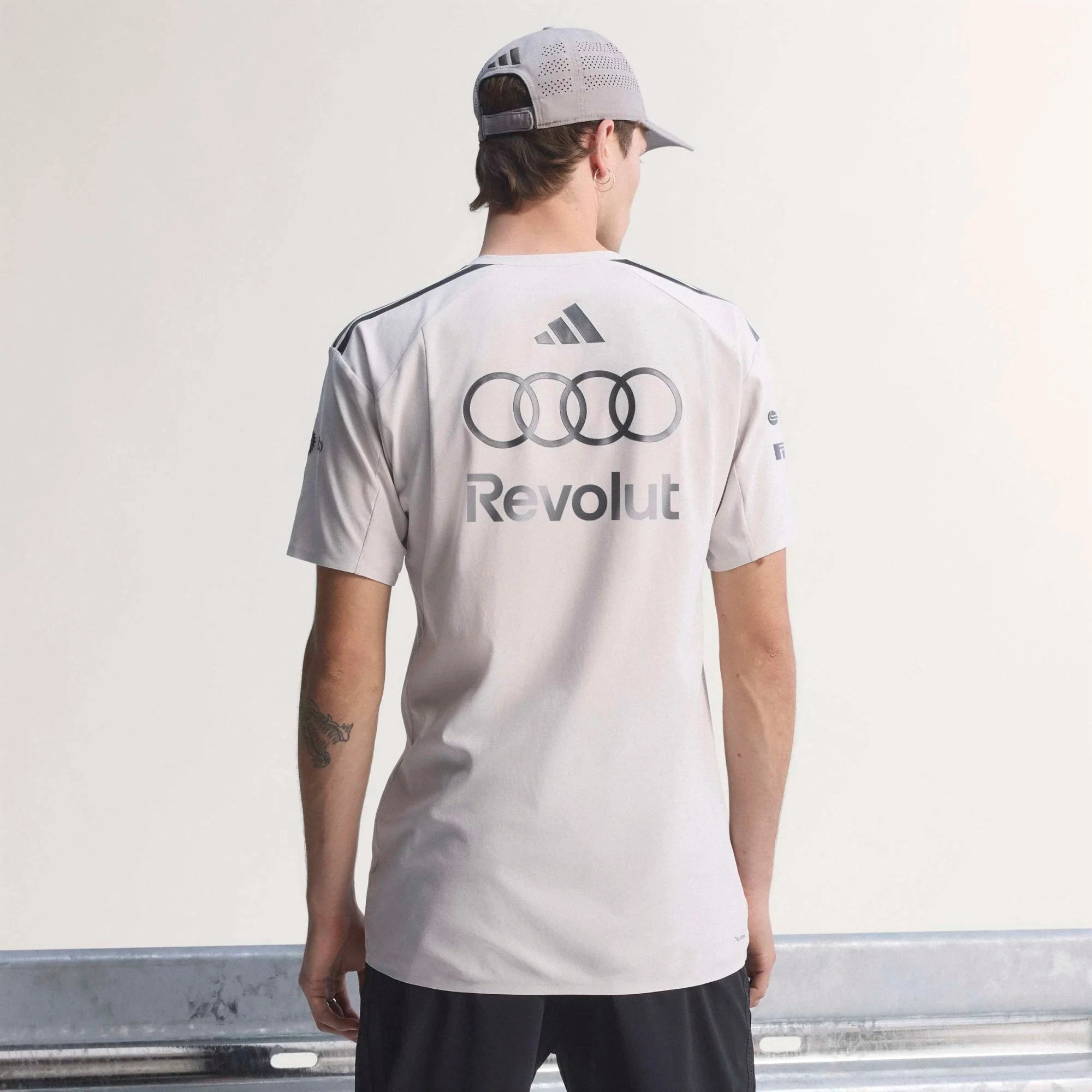 Audi Formula One Men's 2026 Team Engineers Polo Shirt - White Polos Audi F1 