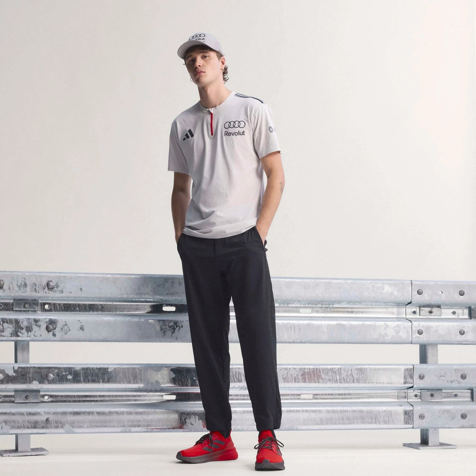 Audi Formula One Men's 2026 Team Engineers Polo Shirt - White Polos Audi F1 