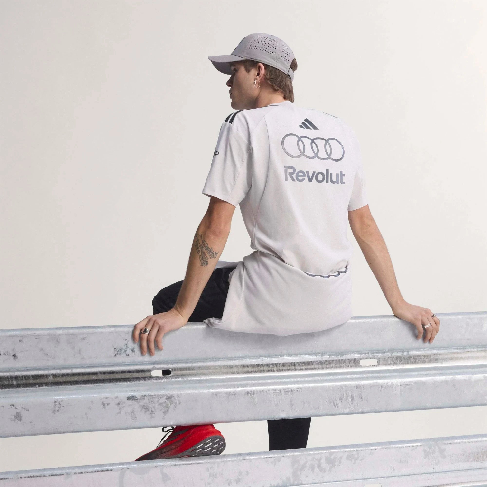 Audi Formula One Men's 2026 Team Engineers Polo Shirt - White Polos Audi F1 
