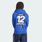 Mercedes - AMG Petronas Formula One Kimi Antonelli Men's Fanwear Hoodie - Blue Hoodies Mercedes AMG Petronas 