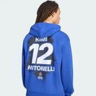 Mercedes - AMG Petronas Formula One Kimi Antonelli Men's Fanwear Hoodie - Blue Hoodies Mercedes AMG Petronas 