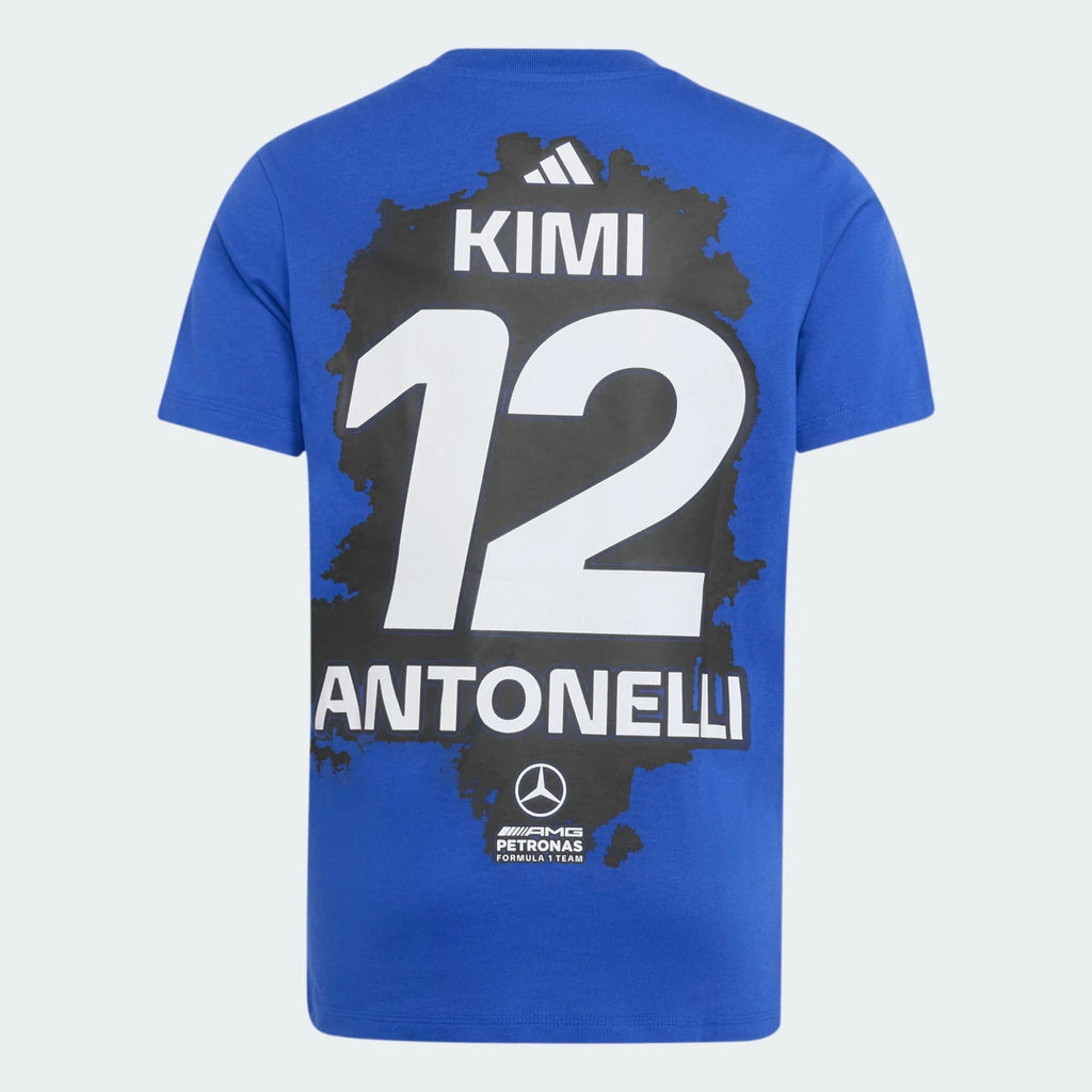 Mercedes - AMG Petronas F1 Kimi Antonelli Kids T-Shirt - Youth Blue T-shirts Mercedes AMG Petronas 