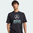 Mercedes - AMG Petronas Formula One Men's DNA Graphic T-Shirt - Black/White T-shirts Mercedes AMG Petronas 