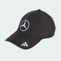 Mercedes - AMG Petronas Formula One 2026 Team Hat - Black/Mint/White Hats Mercedes AMG Petronas Black 