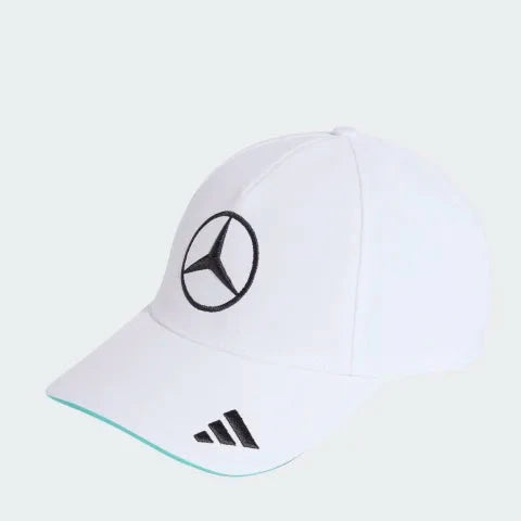 Mercedes - AMG Petronas Formula One 2026 Team Hat - Black/Mint/White Hats Mercedes AMG Petronas White 