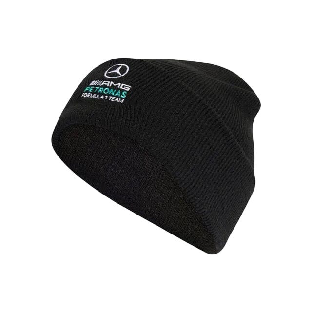 Mercedes - AMG Petronas Formula One Cuff Beanie - Black/White Hats Mercedes AMG Petronas 