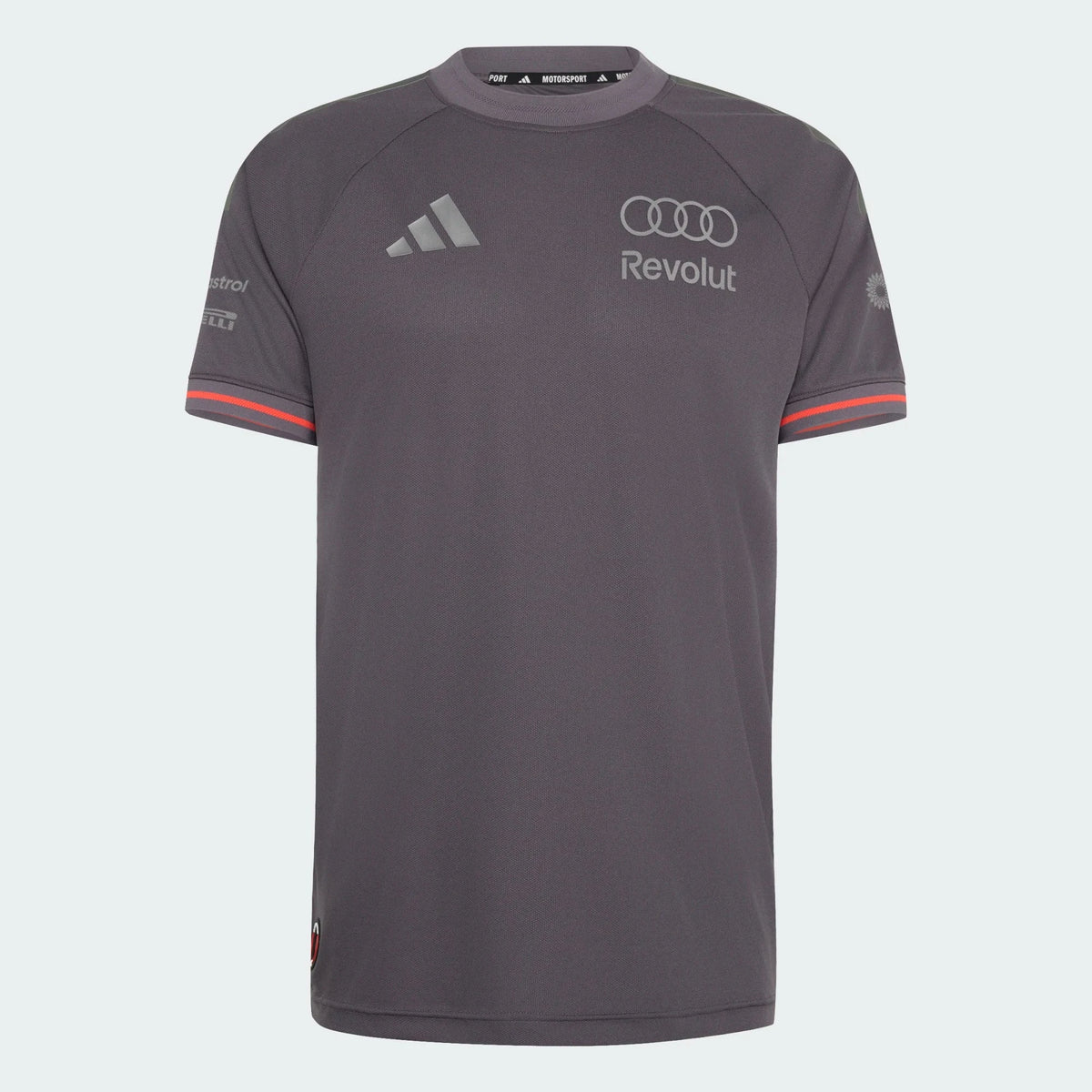 Audi Formula One Men's 2026 Team Authentic T-Shirt - Gray T-shirts Audi F1 