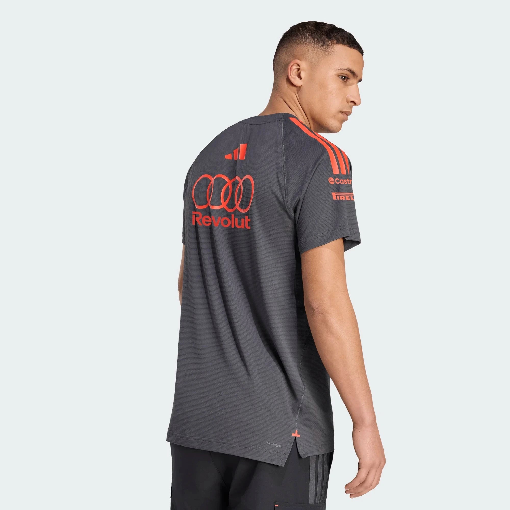 Audi Formula One Men's 2026 Team Mechanics T-Shirt - Gray – CMC