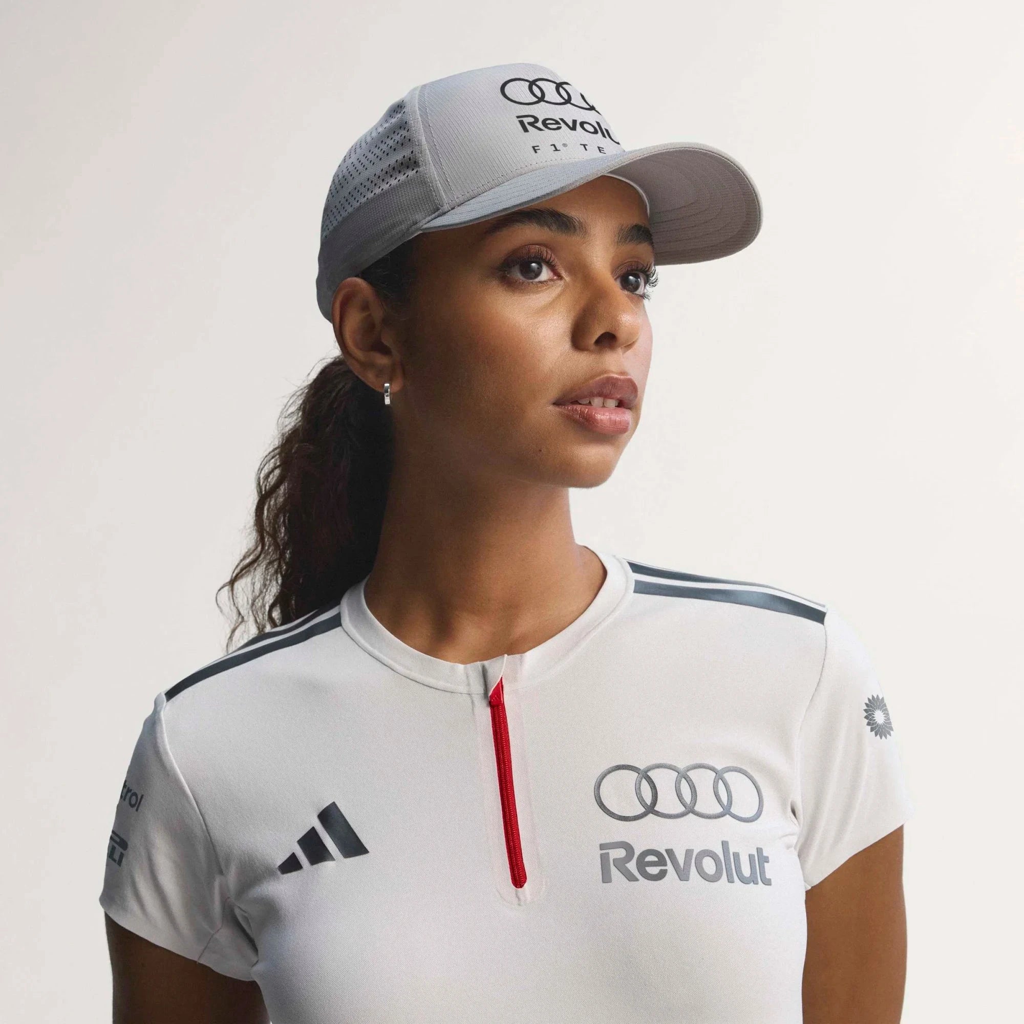 Audi Formula One Women's 2026 Team Engineers Polo Shirt - White Polos Audi F1 