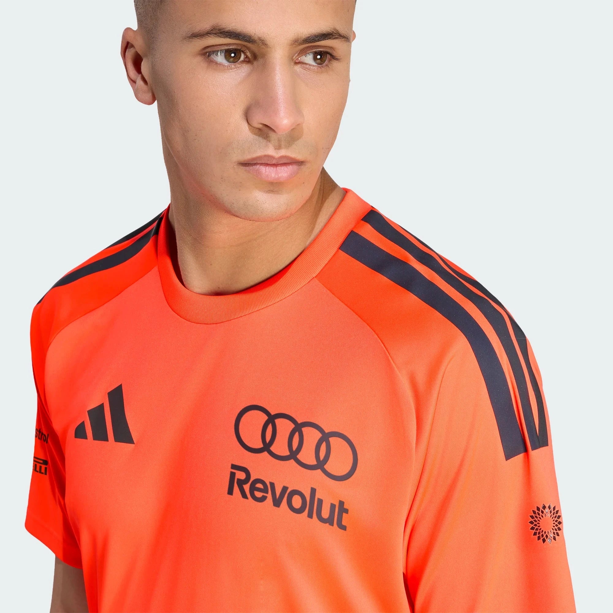 Audi Formula One Men's 2026 Team Set Up T-Shirt - Orange T-shirts Audi F1 