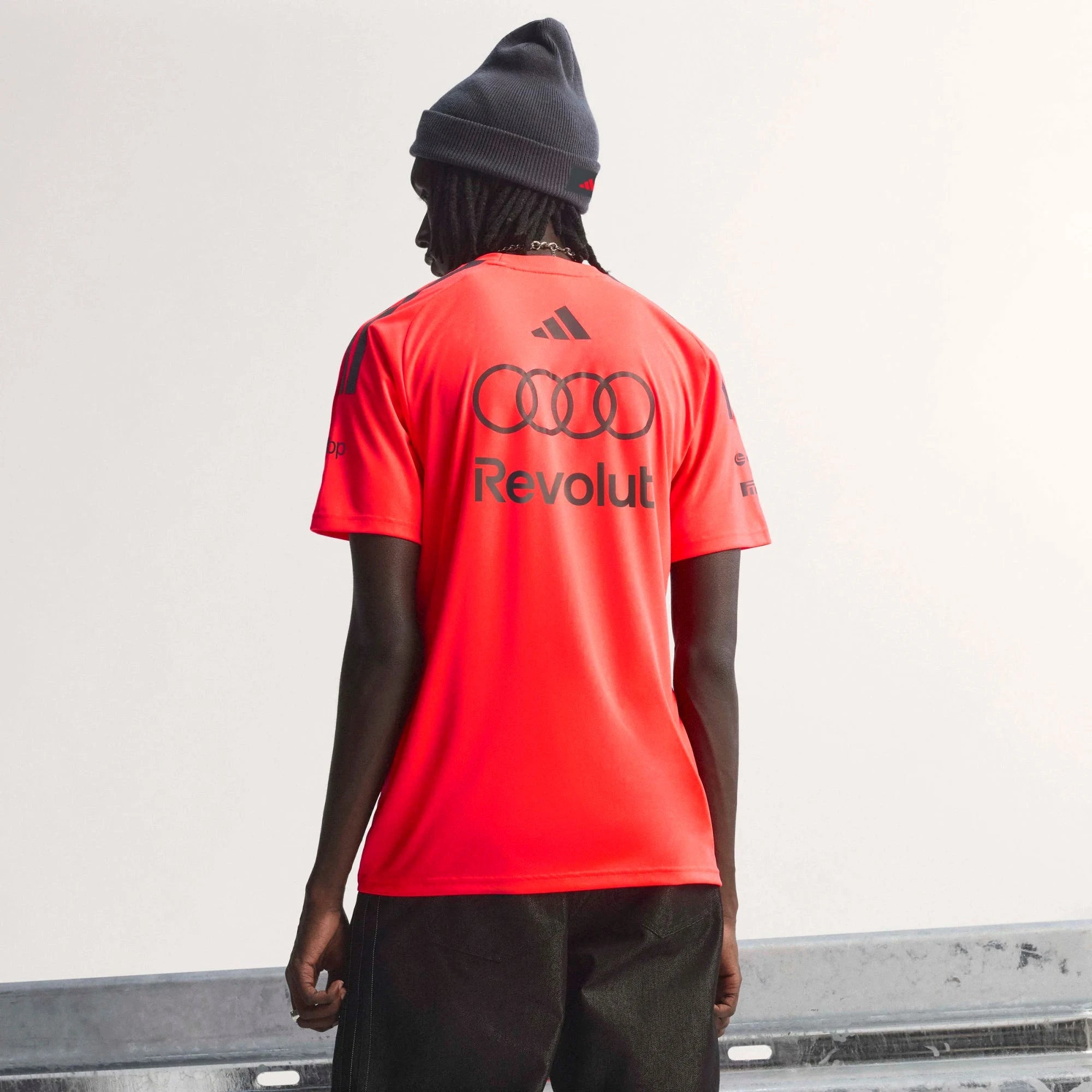 Audi Formula One Men's 2026 Team Set Up T-Shirt - Orange T-shirts Audi F1 