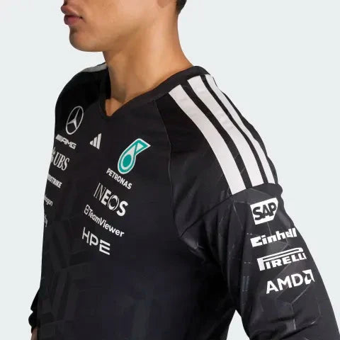 Mercedes - AMG Petronas Formula One 2026 Men's Team Long Sleeve Mercedes - AMG Petronas Formula One 2026 Men's Team Long Sleeve