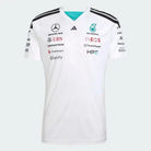 Mercedes - AMG Petronas Formula One 2026 Men's Team Jersey T-Shirt - White/Black T-shirts Mercedes AMG Petronas XS White 