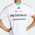 Mercedes - AMG Petronas Formula One 2026 Men's Team Jersey T-Shirt - White/Black T-shirts Mercedes AMG Petronas 