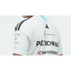 Mercedes - AMG Petronas Formula One 2026 Men's Team Jersey T-Shirt - White/Black T-shirts Mercedes AMG Petronas 