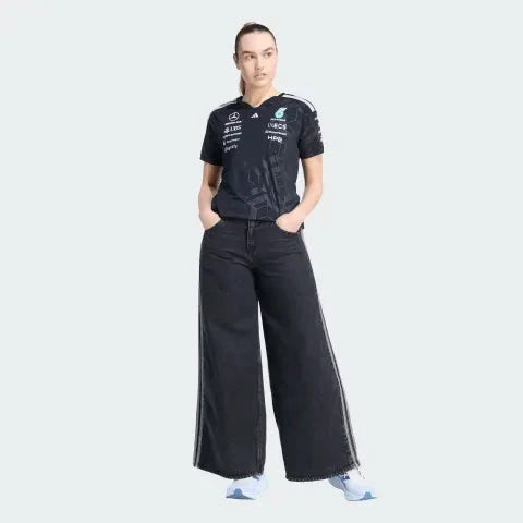 Mercedes - AMG Petronas Formula One 2026 Women's Team Driver Jersey - Black T-shirts Mercedes AMG Petronas 