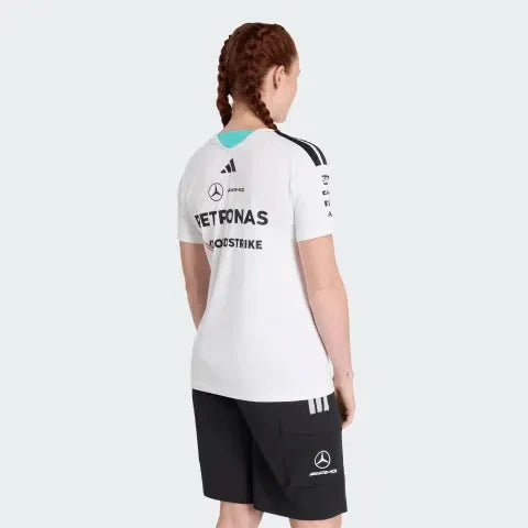 Mercedes - AMG Petronas Formula One 2026 Women's Team Driver Jersey - Black/White T-shirts Mercedes AMG Petronas 