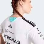 Mercedes - AMG Petronas Formula One 2026 Women's Team Driver Jersey - Black/White T-shirts Mercedes AMG Petronas 