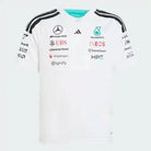 Mercedes - AMG Petronas Formula One 2026 Kids Team Driver Jersey - Youth Black/White T-shirts Mercedes AMG Petronas XS White 