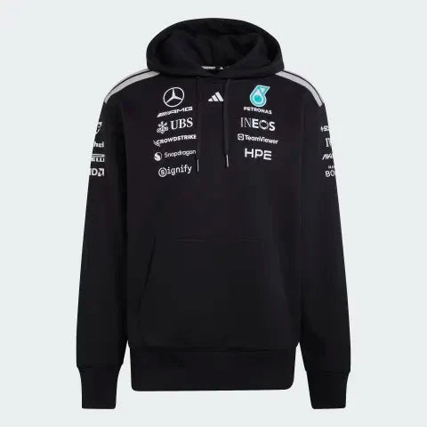 トップス Mercedes-Benz Petronas Formula One Team Mercedes - AMG Petronas Formula One 2026 Men's Team Hoodie - Black