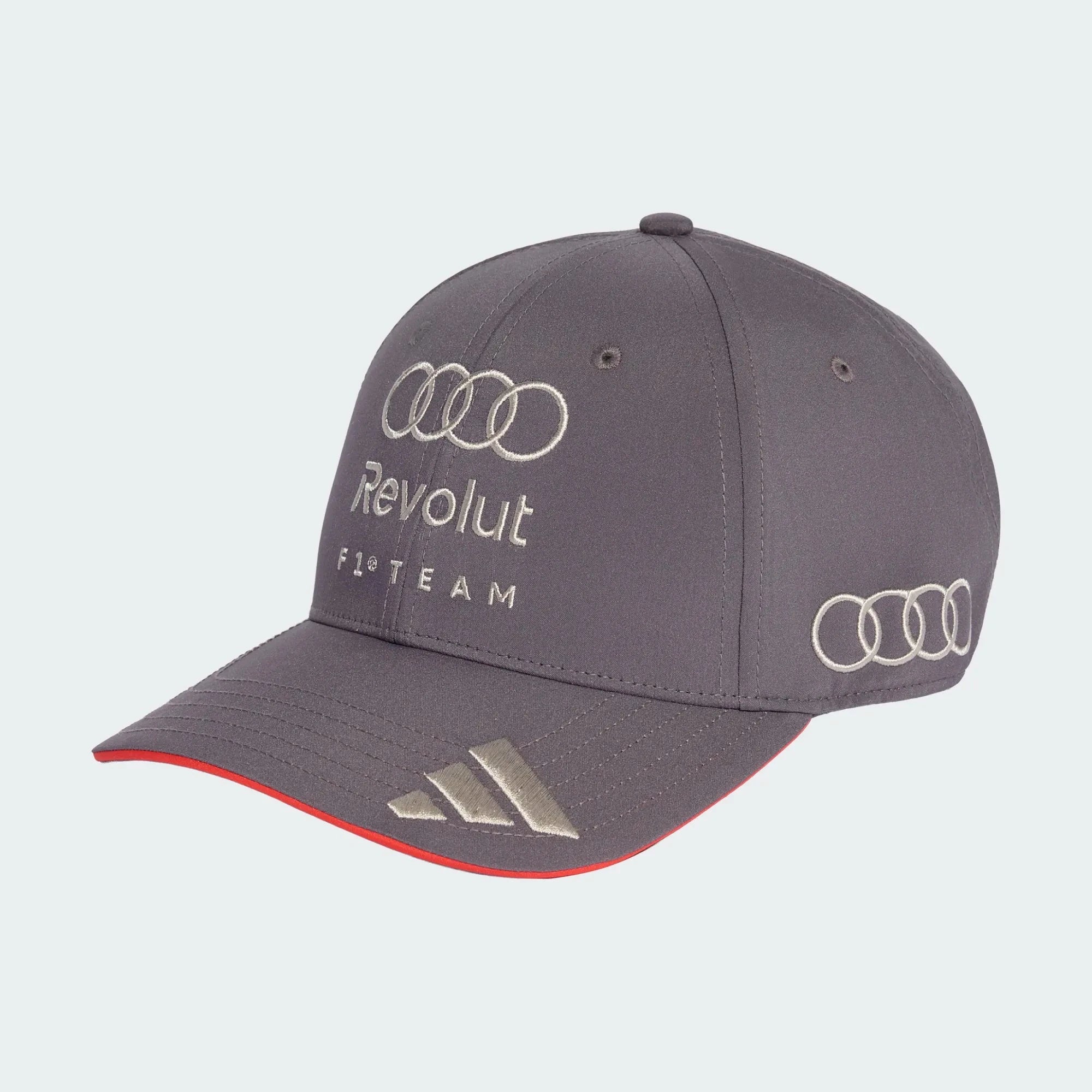 Audi F1 2026 Team Baseball Hat - Gray Hats Audi F1 