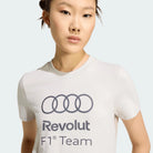 Audi Formula One Women's DNA Graphic T-Shirt - White T-shirts Audi F1 