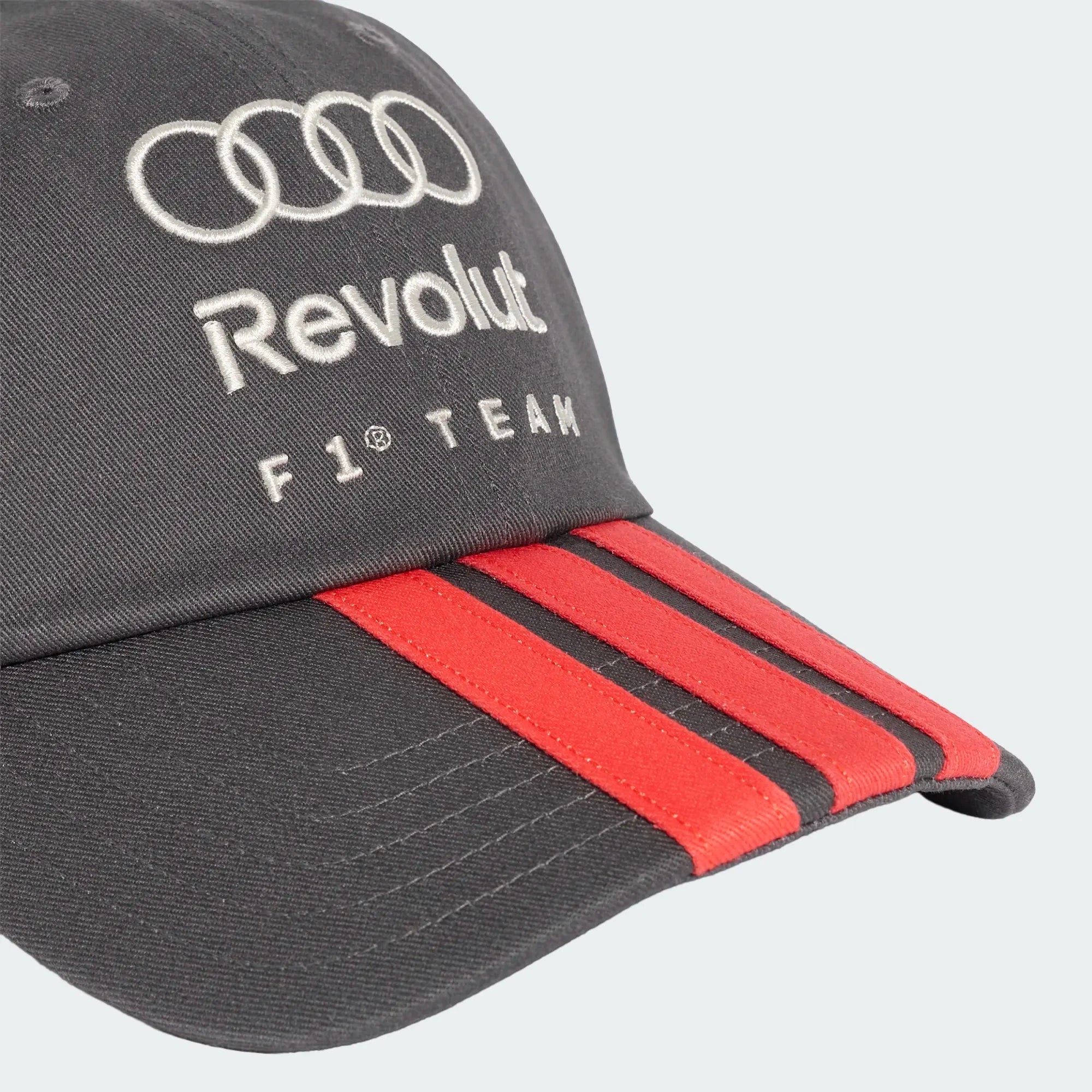 Audi F1 Team DNA 3 Stripes Hat - Black Hats Audi F1 