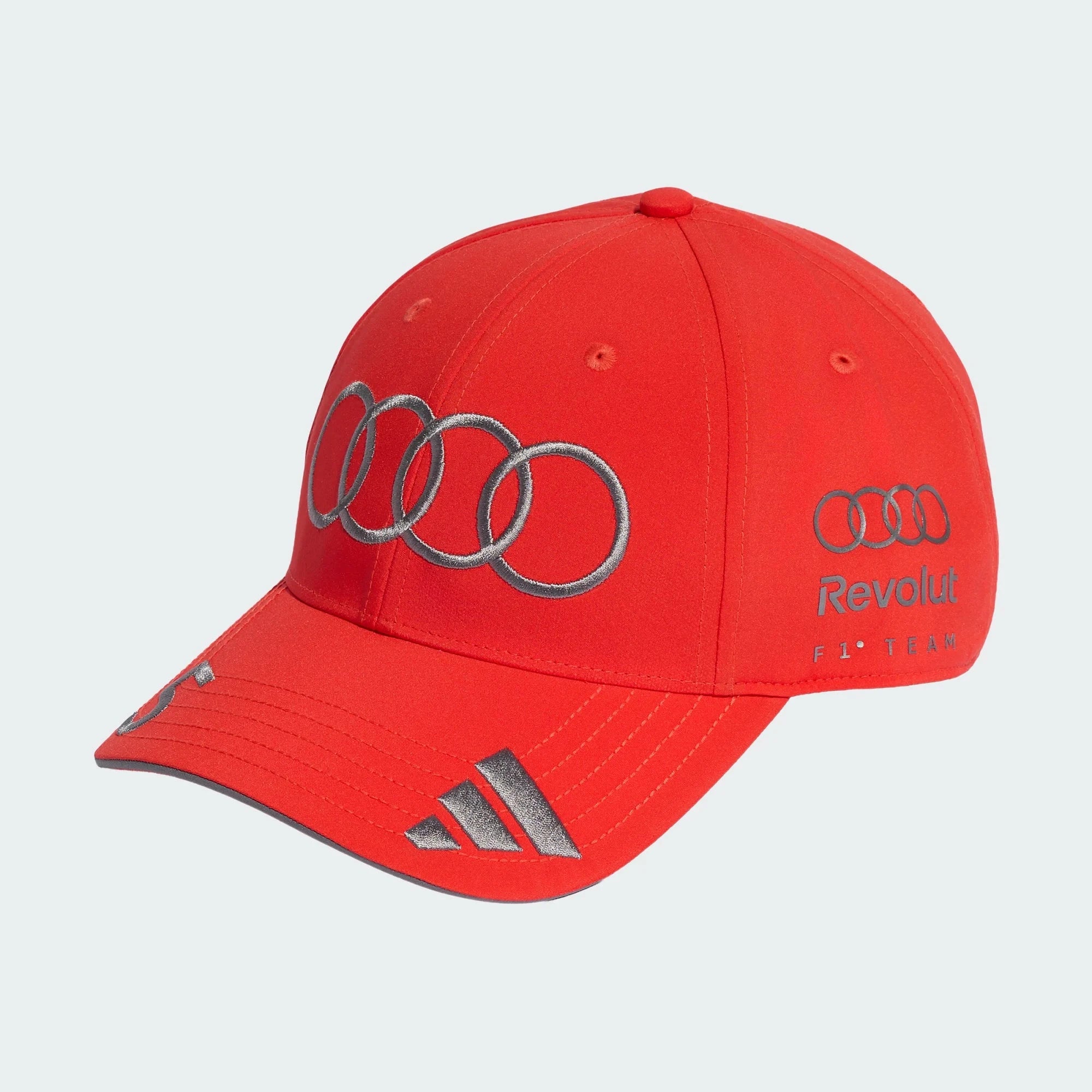 Audi F1 2026 Gabriel Bortoleto Team Hat - Red Hats Audi F1 