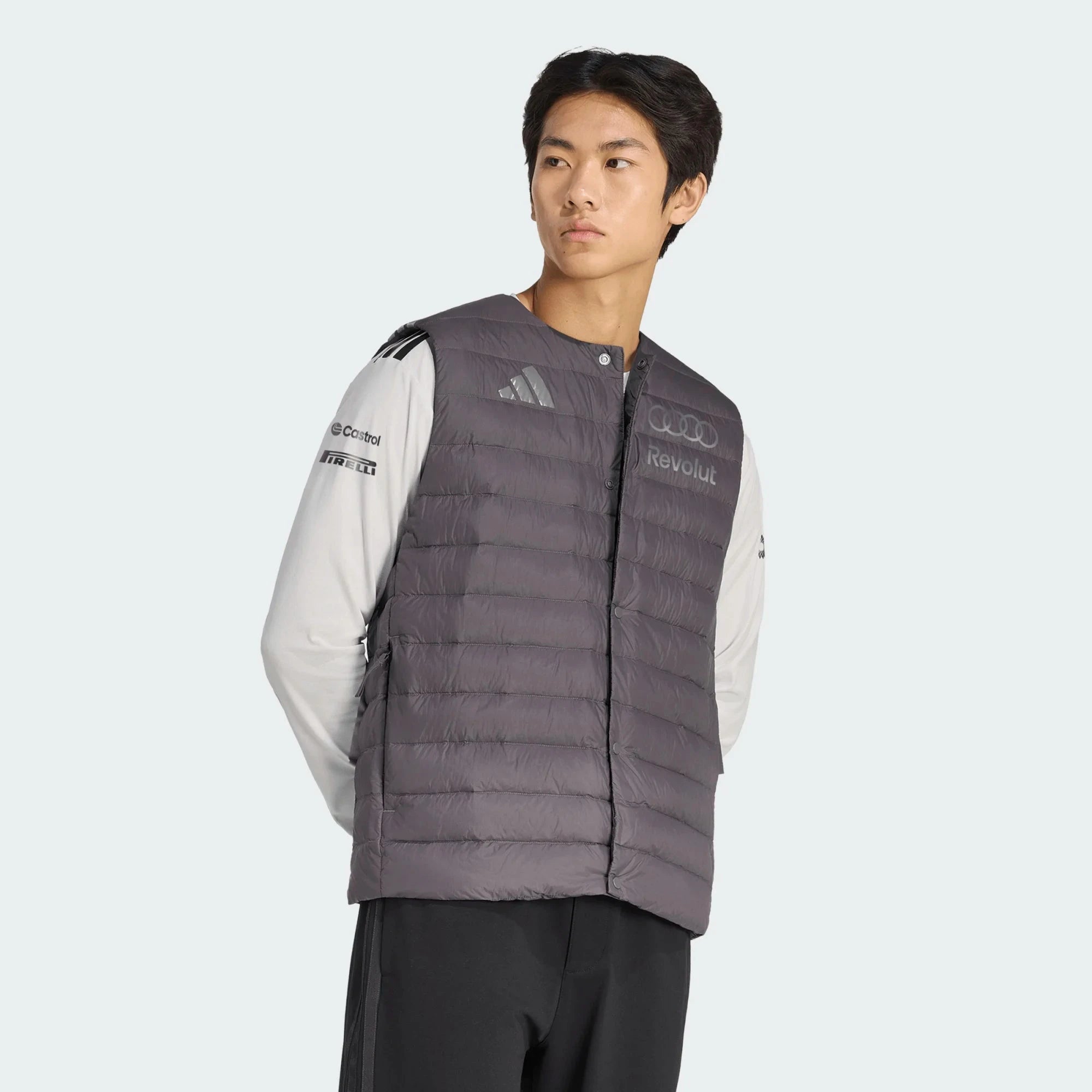 Audi Formula One Men's Team Engineers Vest - Gray Vest Audi F1 