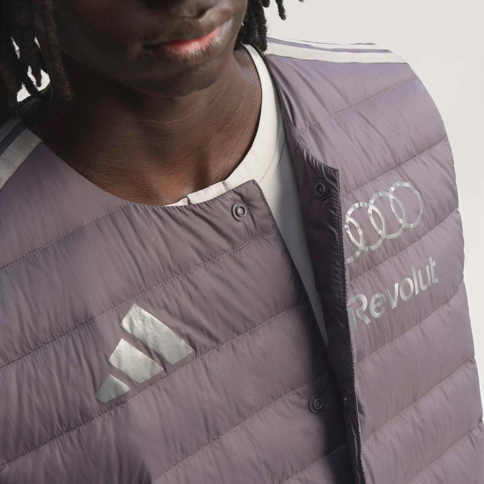Audi Formula One Men's Team Engineers Vest - Gray Vest Audi F1 