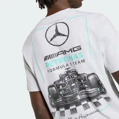 Mercedes - AMG Petronas Formula One Men's Graphic T-Shirt - Grey