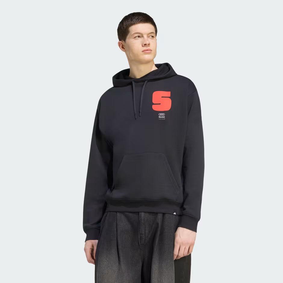 Audi Formula One Men's Team Gabriel Bortoleto Hoodie - Black Hoodies Audi F1 