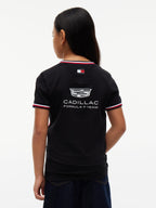 Cadillac F1 Racing Kids 2026 Team T-Shirt - Youth Black/White T-shirts Cadillac F1 