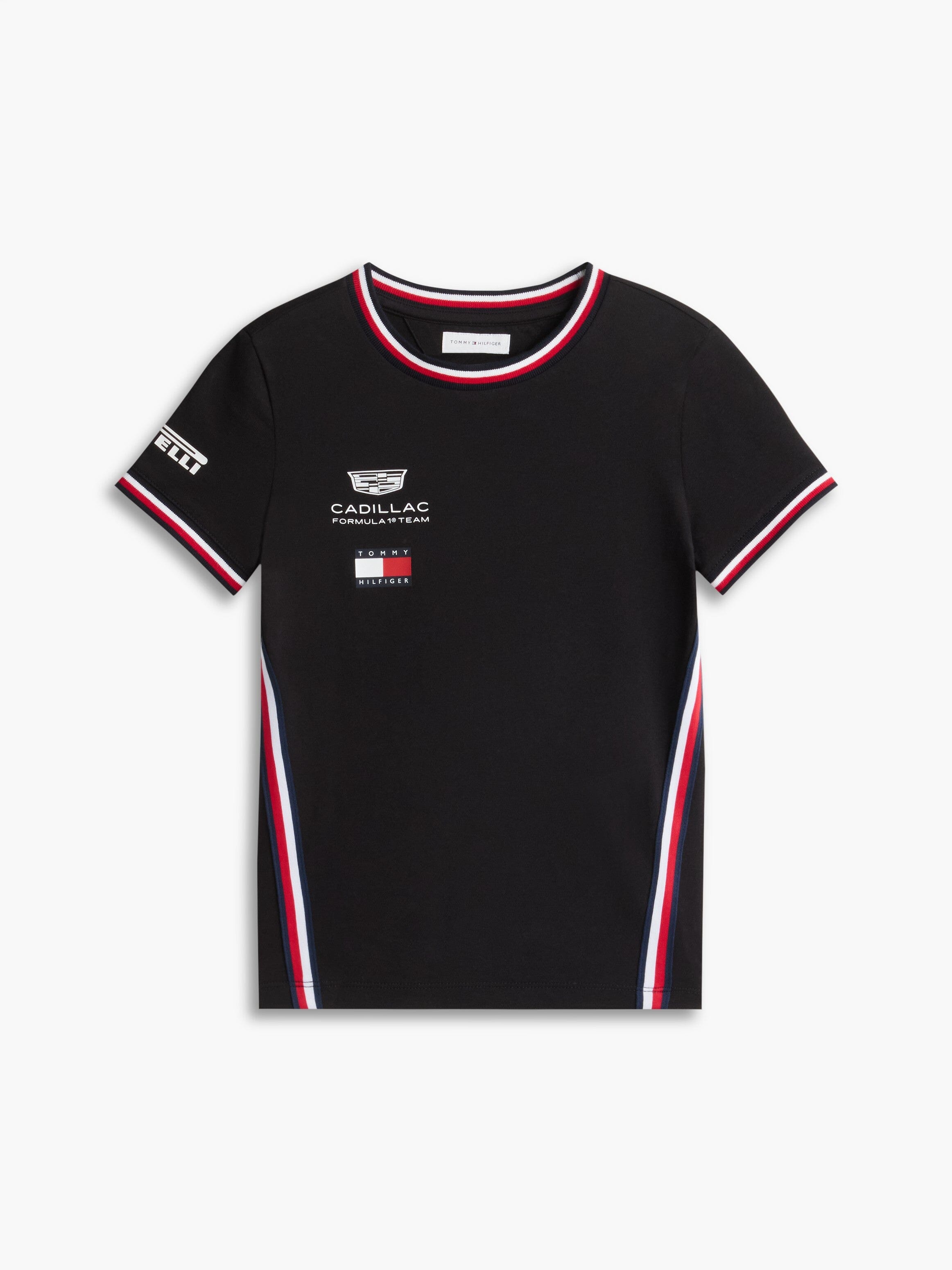 Cadillac F1 Racing Kids 2026 Team T-Shirt - Youth Black/White T-shirts Cadillac F1 3T Black 