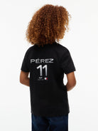 Cadillac F1 Racing Kids Sergio "Checo" Perez Chevron T-Shirt - Youth Black T-shirts Cadillac F1 