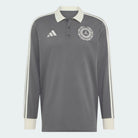 Mercedes - AMG Petronas F1 Men's Silver Arrows Long Sleeve Icon Polo Shirt - Gray Polos Mercedes AMG Petronas 