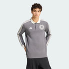 Mercedes - AMG Petronas F1 Men's Silver Arrows Long Sleeve Icon Polo Shirt - Gray Polos Mercedes AMG Petronas 