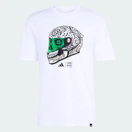 Audi Formula One Men's SE Mexico GP T-Shirt - White T-shirts Audi F1 