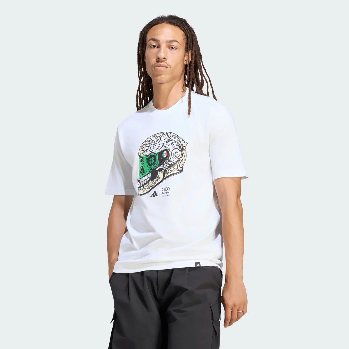 Audi Formula One Men's SE Mexico GP T-Shirt - White T-shirts Audi F1 