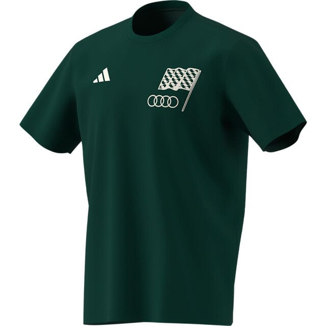 Audi Formula One Men's 2026 SE Sao Paulo Brazil GP T-Shirt - Green T-shirts Audi F1 