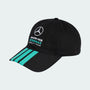 Mercedes - AMG Petronas Formula One DNA 3 Stripes Hat - Black Hats Mercedes AMG Petronas 