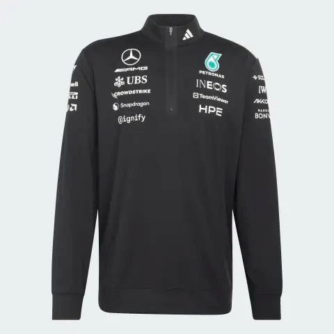 Mercedes - AMG Petronas Formula One 2026 Men's Team 1/4 Zip Mercedes - AMG Petronas Formula One 2026 Men's Team 1/4 Zip