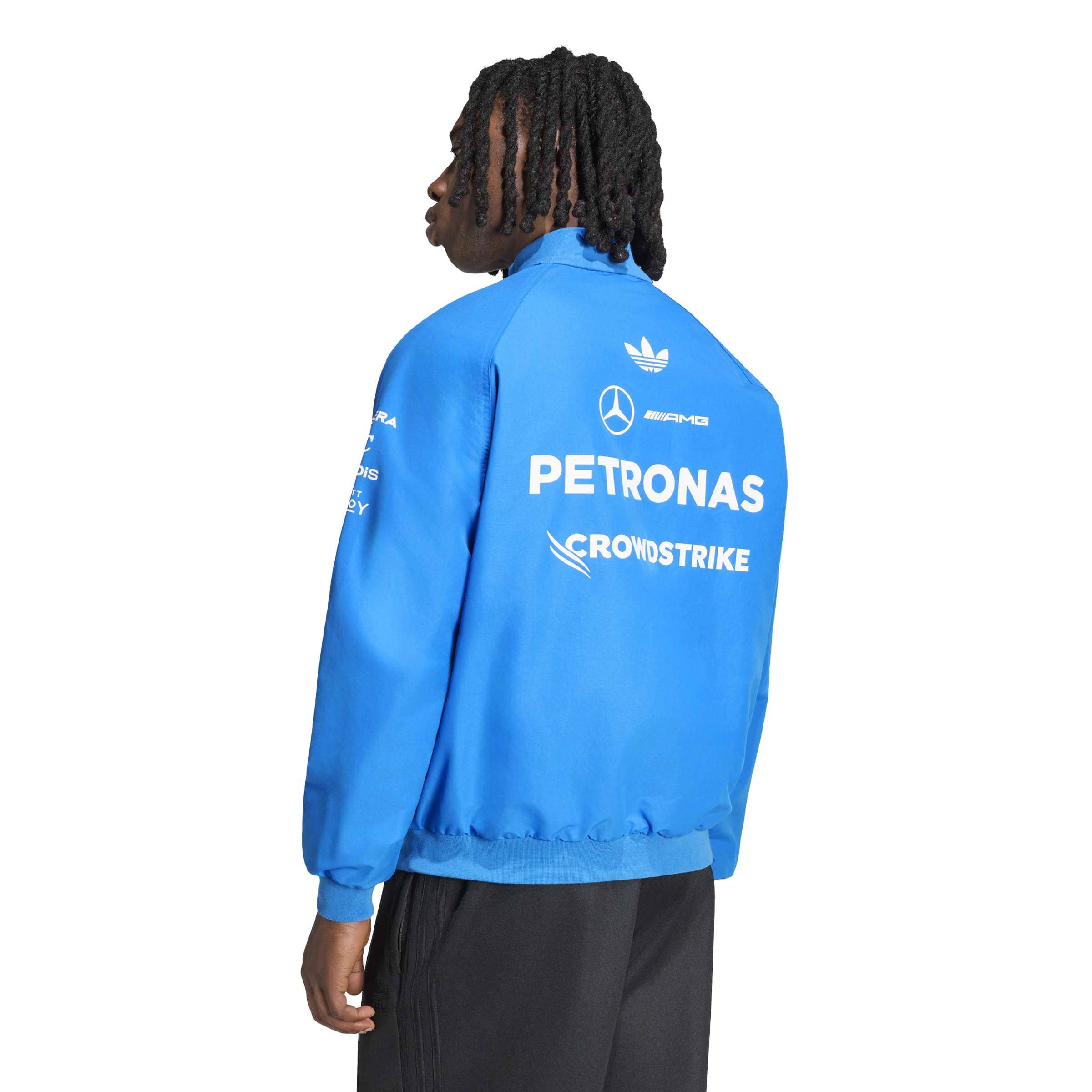 Mercedes - AMG Petronas F1 Men's Special Edition Silverstone Blue Wonder Driver Jacket Jackets Mercedes AMG Petronas 