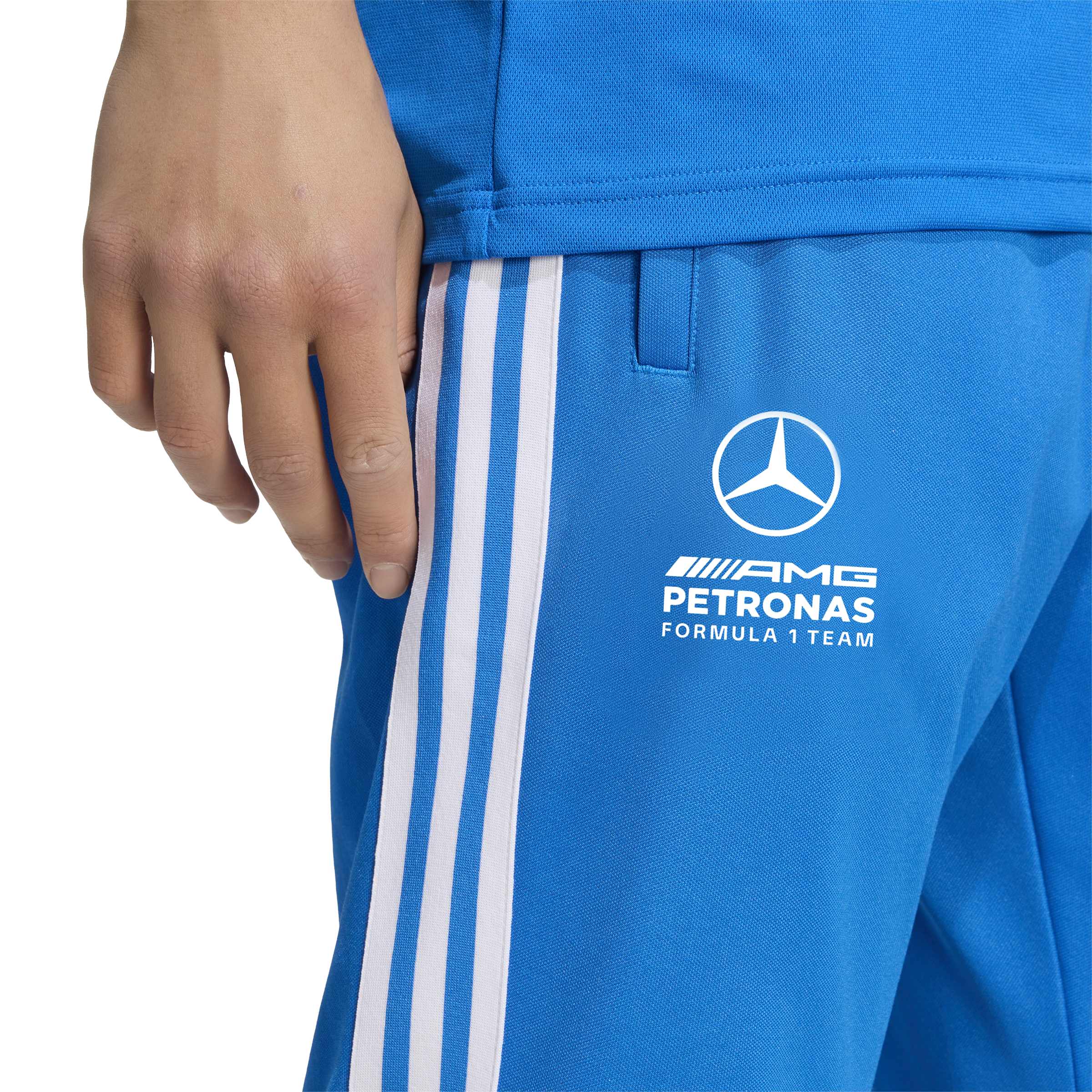 Mercedes - AMG Petronas F1 Men's Blue Wonder Track Pants Pants Mercedes AMG Petronas 