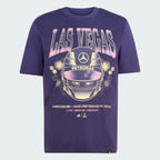 Mercedes - AMG Petronas F1 Men's SE Las Vegas GP T-Shirt - Navy T-Shirts Mercedes AMG Petronas 