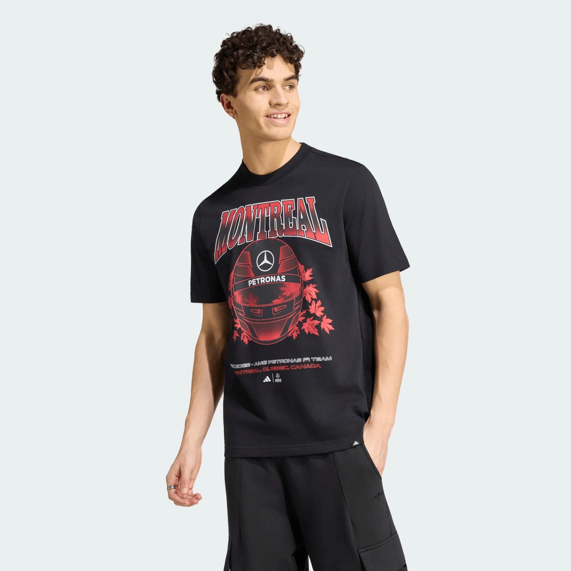 Mercedes - AMG Petronas Formula One Men's Special Edition Montreal GP T-Shirt - Black T-shirts Mercedes AMG Petronas 