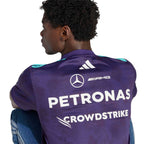 Mercedes - AMG Petronas F1 Men's Special Edition Singapore GP Vanda Bloom T-Shirt - Purple T-shirts Mercedes AMG Petronas 