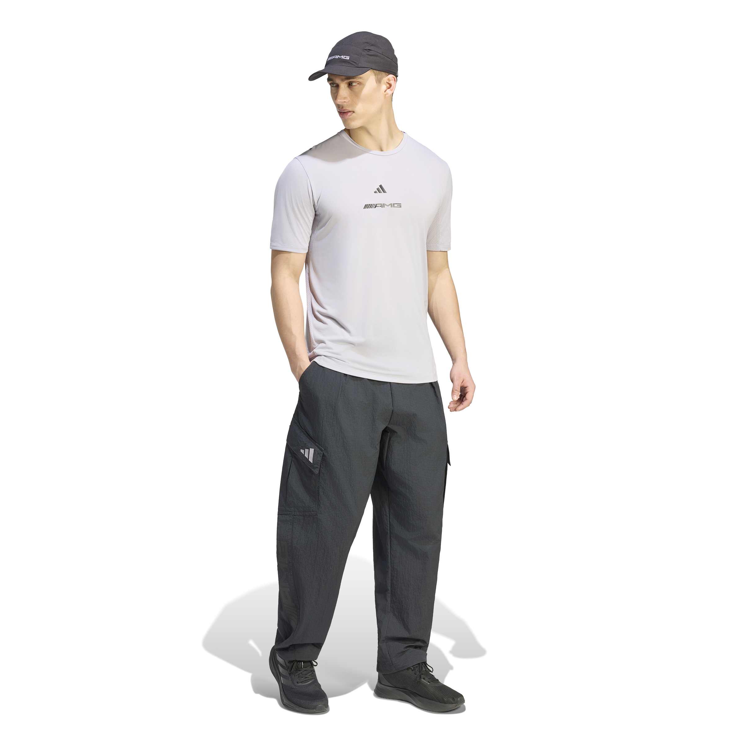 Mercedes - AMG Petronas F1 Men's "AMG" Track Pants -Black Pants Mercedes AMG Petronas 